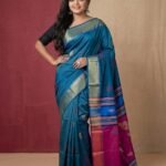 Bishnupuri Original Kalashetra Silk Saree
