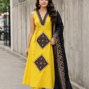 Yellow Kurti set
